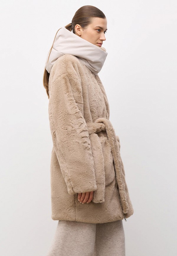 Baon Куртка меховая - Lamoda Online Exclusive - фото 4