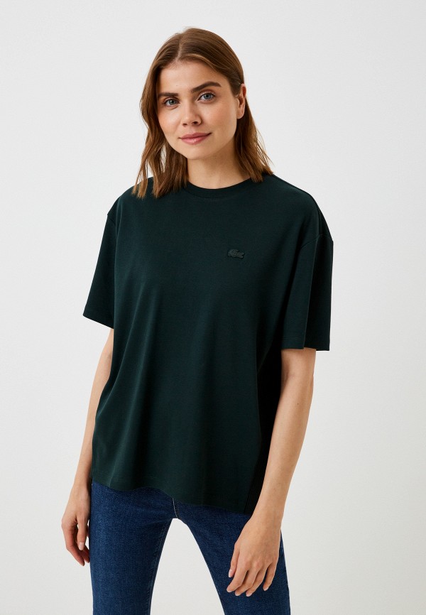 Футболка Lacoste, цвет: зеленый, MP002XW0YWPK — купить в интернет ...