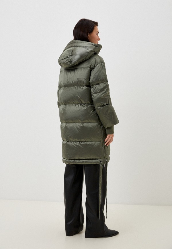 Пуховик Снежная Королева, цвет: хаки, MP002XW0YWUH — купить в
