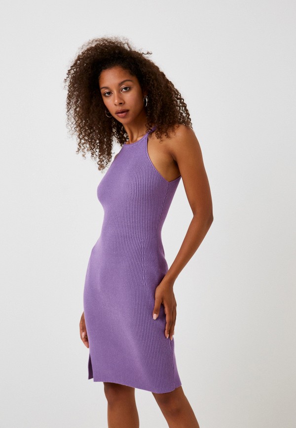 Платье Amie - цвет: фиолетовый, коллекция: мульти.