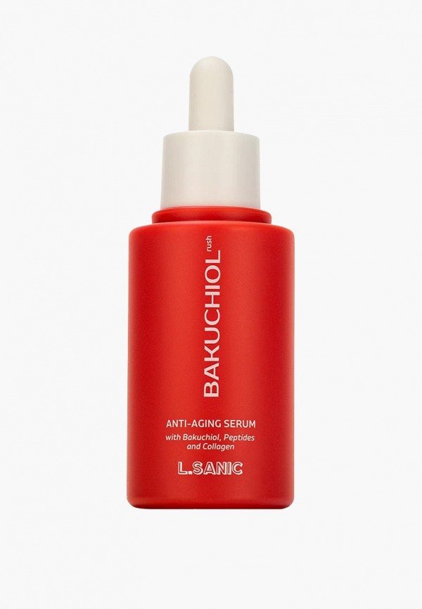 L.Sanic Сыворотка для лица - Антивозрастная омолаживающая с бакучиолом, пептидами и коллагеном, 50 мл - фото 1