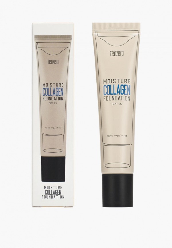 Tenzero Тональный крем - увлажняющий, с коллагеном - фото 1