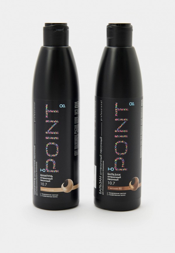 Point. Набор для ухода за волосами - 10.7 Песочный: Шампунь + бальзам - фото 1