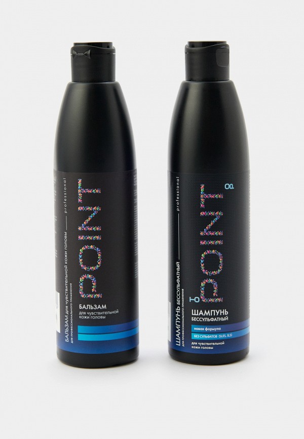 Point. Набор для ухода за волосами - Шампунь Бессульфатный + Бальзам для чувствительной кожи головы - фото 1