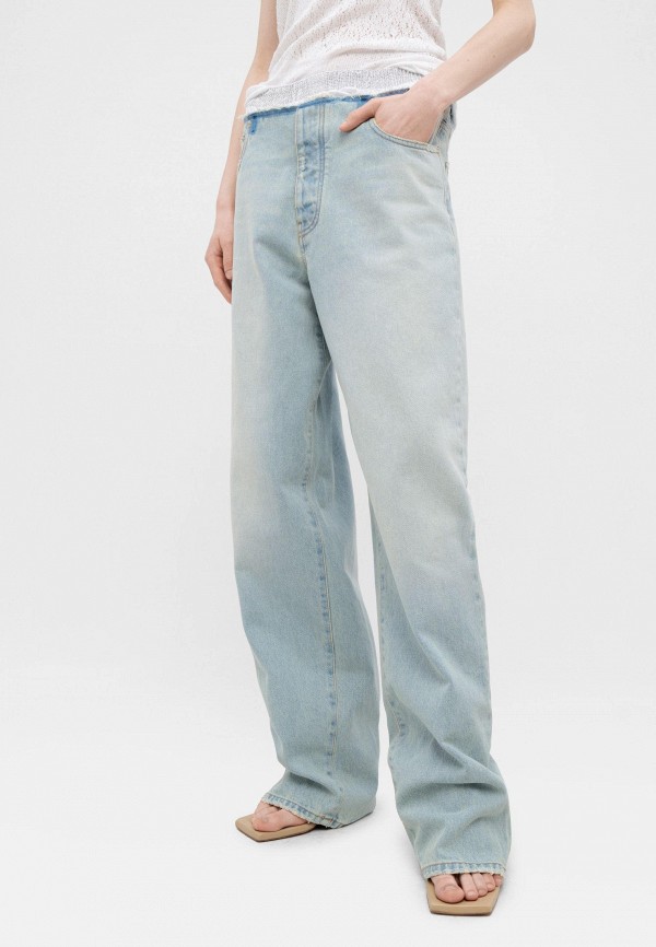 Darkpark Джинсы - claire - studded boyfriend denim bluesh white - фото 2