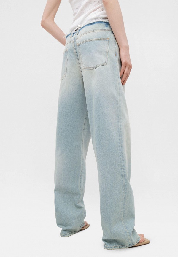 Darkpark Джинсы - claire - studded boyfriend denim bluesh white - фото 4