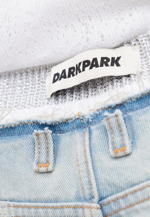 Darkpark Джинсы - claire - studded boyfriend denim bluesh white - фото 6