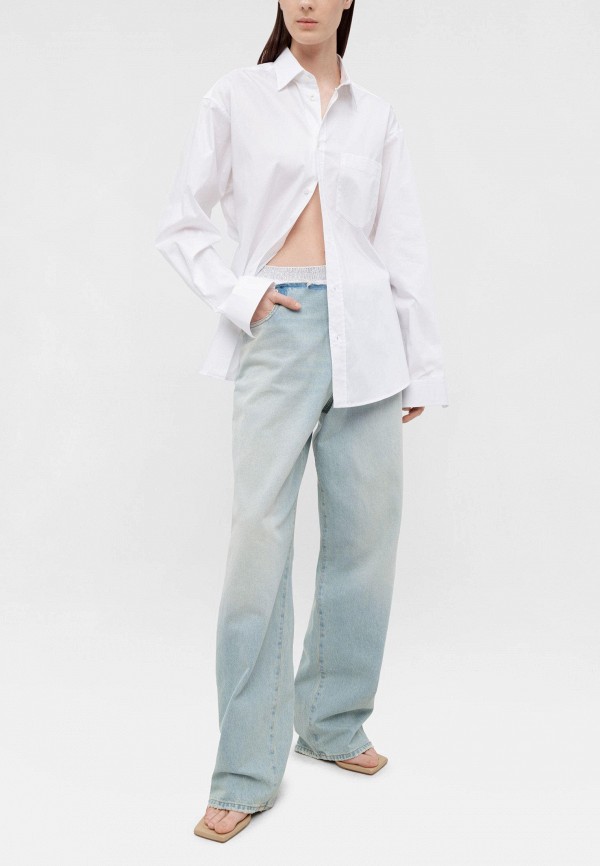 Darkpark Джинсы - claire - studded boyfriend denim bluesh white - фото 3