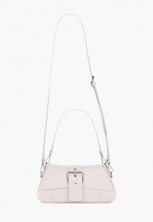 Sokolov Сумка - багет женская SOKOLOV кросс боди с ручкой кожаная, FL22782SV-1A-BE - фото 4