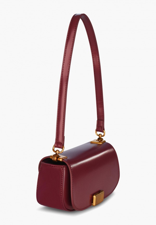 Sokolov Сумка - женская багет на плечо SOKOLOV маленькая кожаная 66845-CH - фото 2