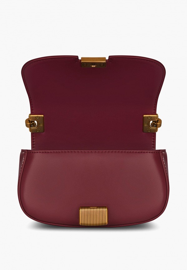 Sokolov Сумка - женская багет на плечо SOKOLOV маленькая кожаная 66845-CH - фото 5