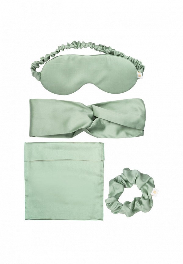 Bellehome Маска для сна, повязка, резинка для волос и мешок - Beauty Shiny Tropic - фото 1