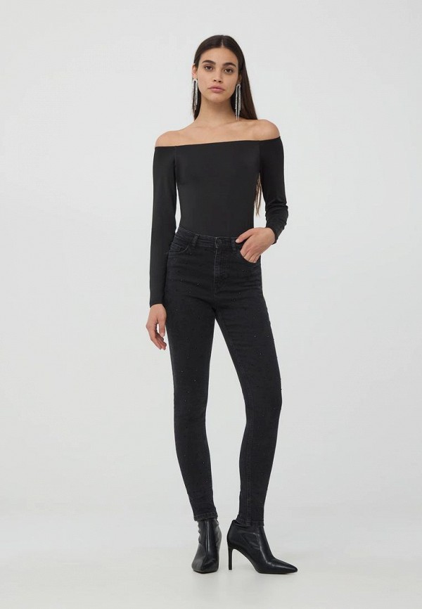 Джинсы Terranova Skinny fit, цвет: черный, MP002XW0ZH82 — купить в ...