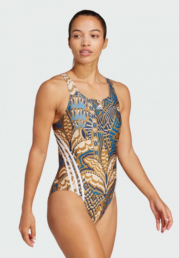 adidas Купальник - FARM Rio 3-Stripes - фото 3