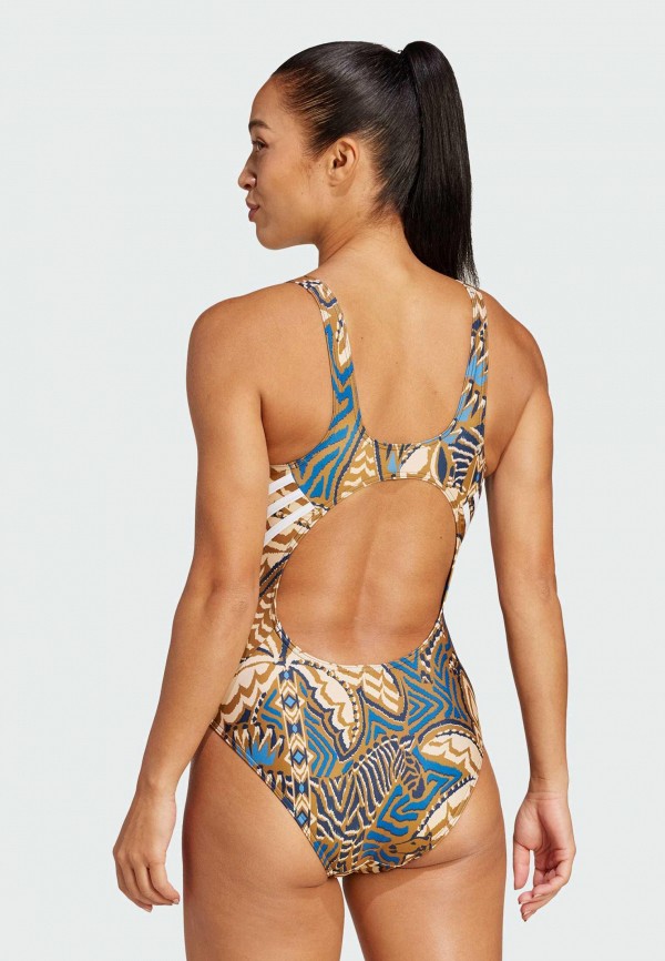 adidas Купальник - FARM Rio 3-Stripes - фото 2