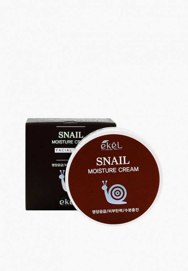 Крем для лица Ekel увлажняющий с муцином Moisture Cream Snail, 100 г ...