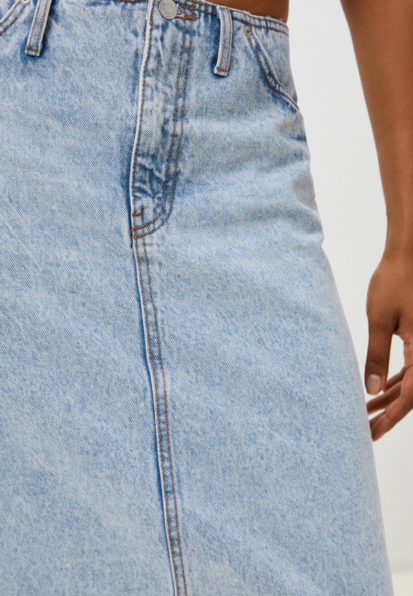 Юбка джинсовая O'STIN, цвет: голубой, MP002XW10137 — купить в интернет ...