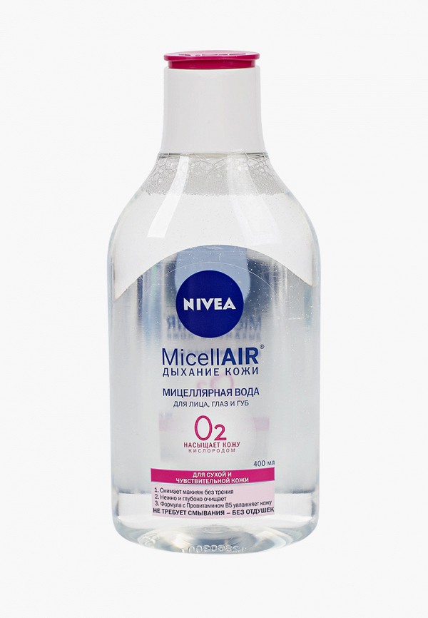 Nivea Мицеллярная вода - "MicellAIR" для сухой и чувствительной кожи, 400 мл - фото 1