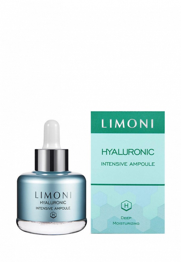 Limoni Сыворотка для лица - Hyaluronic Ultra Moisture Ampoule, увлажняющая, гиалуроновая кислота, церамиды, пептидный комплекс, 25 мл - фото 2