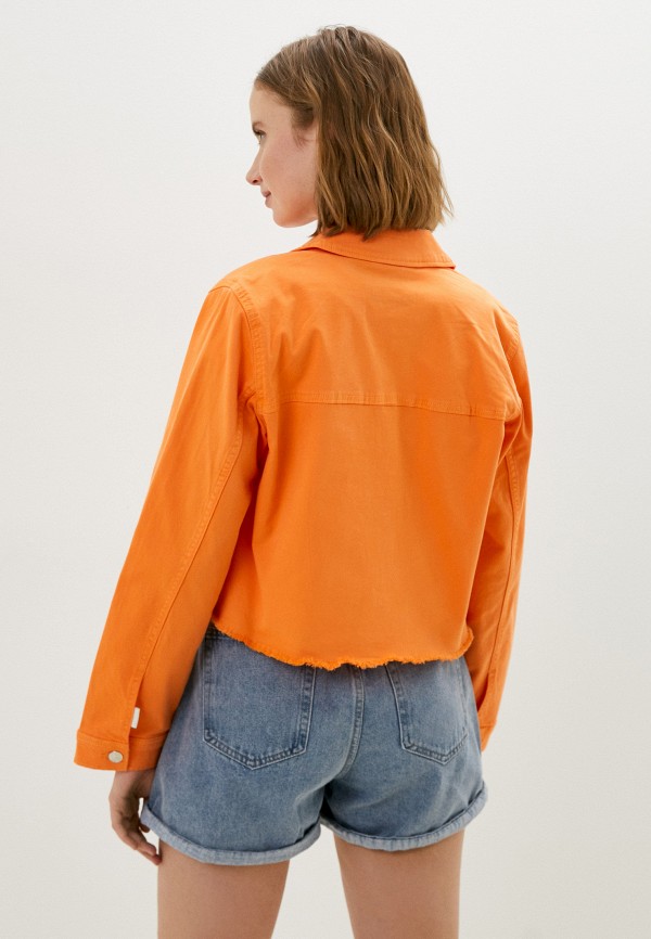 Куртка джинсовая Tom Tailor, цвет: оранжевый, MP002XW124YB — купить в ...