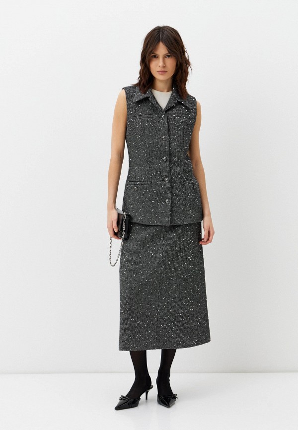 Yollo Юбка - миди с пайетками - фото 2