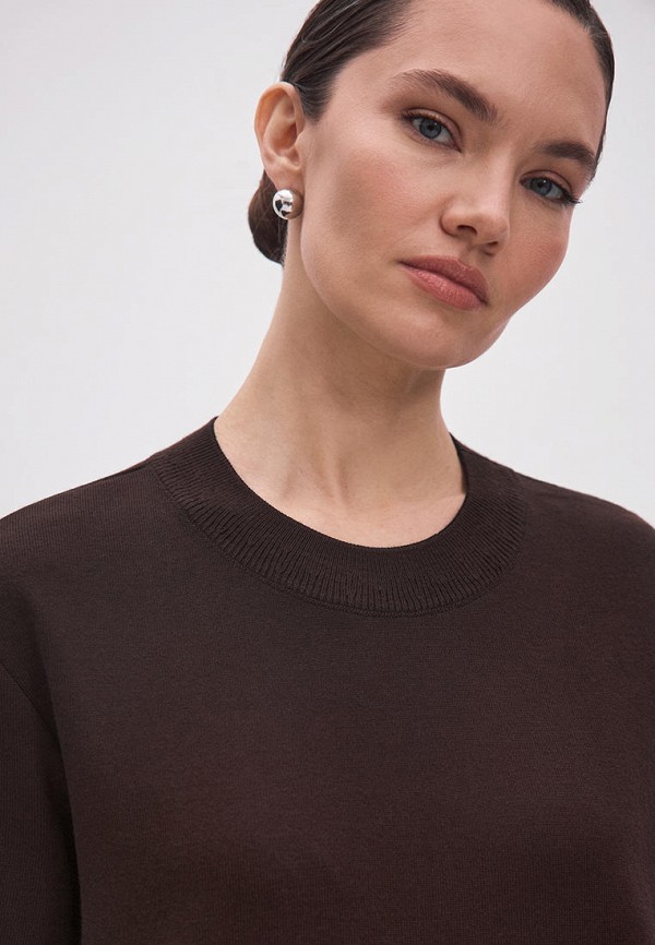 Джемпер 99Colorspace Стрит, цвет: коричневый, MP002XW12DVF — купить в ...
