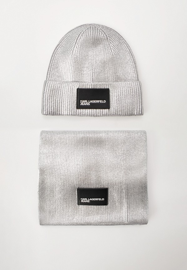 Karl Lagerfeld Jeans Шапка и шарф - фото 1