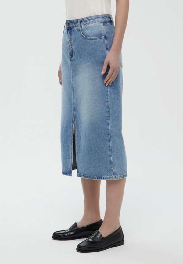 Finn Flare Юбка джинсовая - фото 4