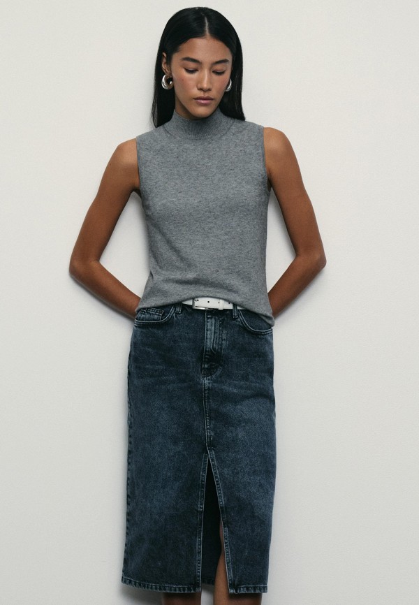 Zarina Юбка джинсовая - фото 4