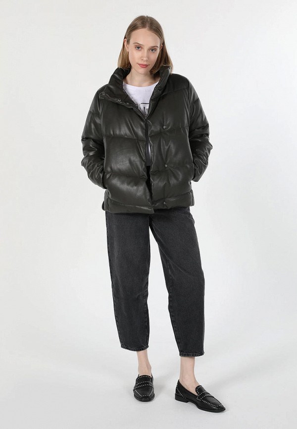 Colin's Куртка кожаная утепленная - фото 2