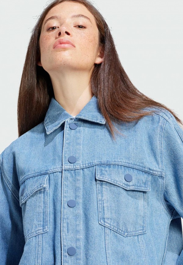 adidas Куртка джинсовая - KSENIASCHNAIDER 3-Stripes - фото 4