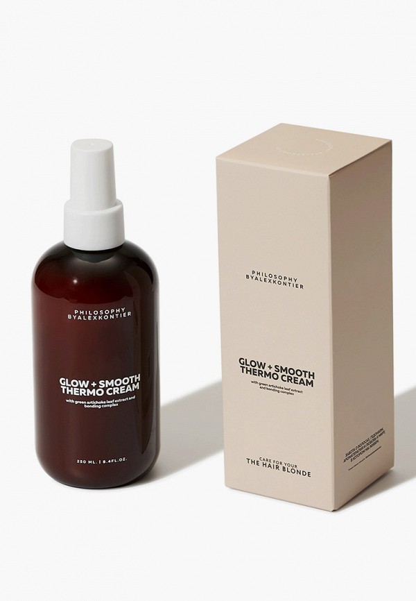 Philosophy by Alex Kontier Крем для волос - Glow + Smooth Thermo Cream Несмываемый, термозащитный, 250 мл - фото 4