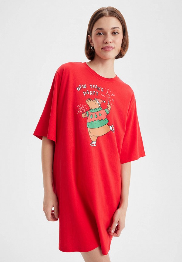 Barmariska Платье домашнее - Медведь на вечеринке - фото 4