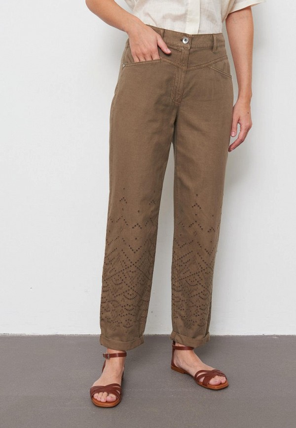 Джинсы Gerry Weber, цвет: хаки, MP002XW1485S — купить в интернет ...