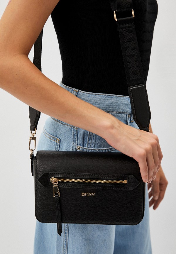 Сумка DKNY, цвет: черный, MP002XW149AI — купить в интернет-магазине Lamoda