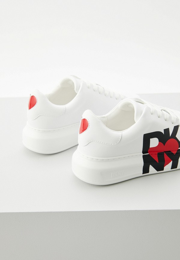 Кеды DKNY, цвет: белый, MP002XW14MXS — купить в интернет-магазине Lamoda