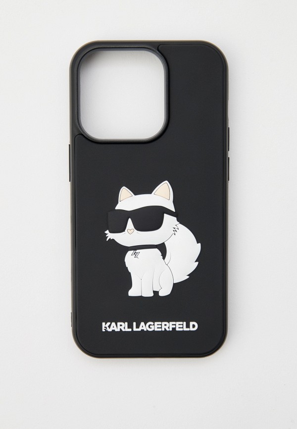 Karl Lagerfeld Чехол для iPhone - 14 Pro, 3D Rubber - фото 1