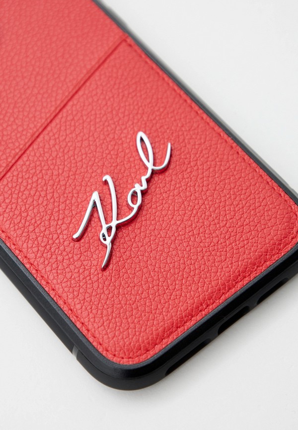 Karl Lagerfeld Чехол для iPhone - 14 Pro Max, с кардслотом - фото 2