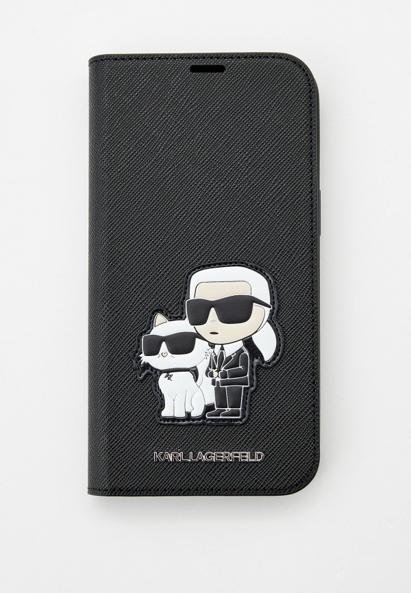 Karl Lagerfeld Чехол для iPhone - 15 Pro Max, книжка - фото 1