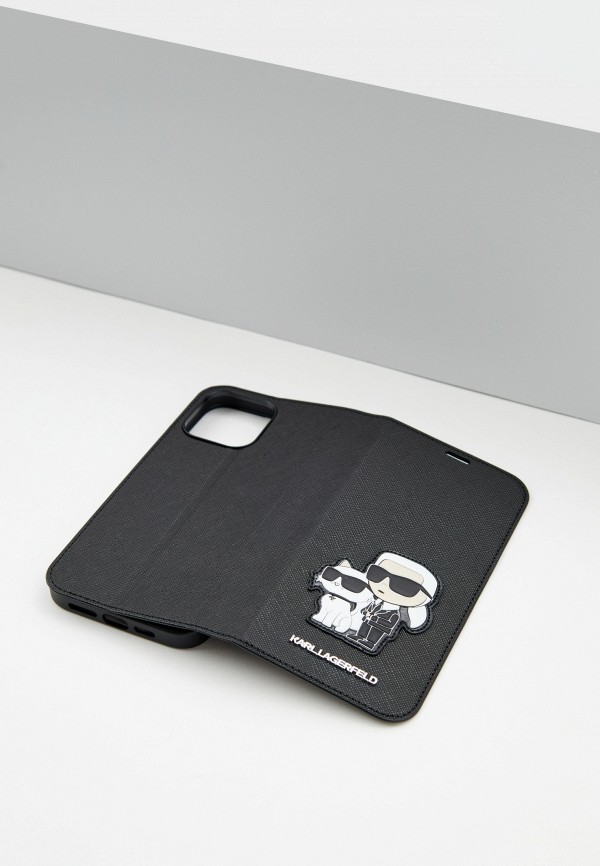 Karl Lagerfeld Чехол для iPhone - 15 Pro Max, книжка - фото 2