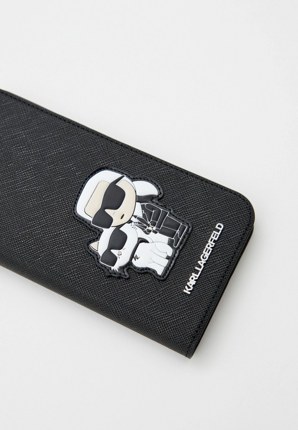 Karl Lagerfeld Чехол для iPhone - 15 Pro Max, книжка - фото 4