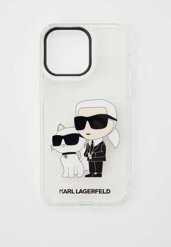 Karl Lagerfeld Чехол для iPhone - 15 Pro Max, с принтом IML Design - фото 1