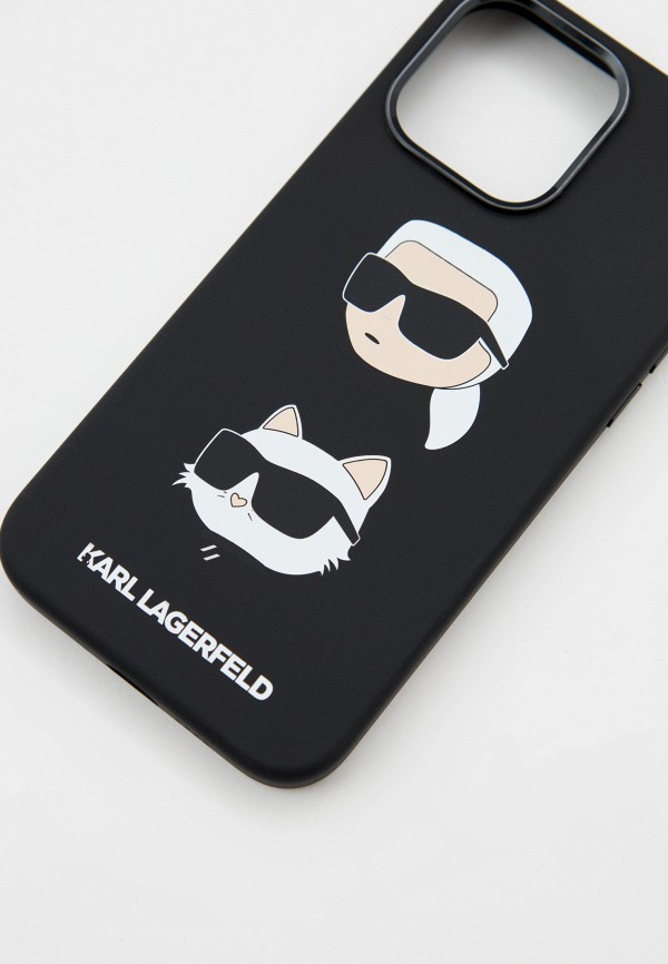 Karl Lagerfeld Чехол для iPhone - 15 Pro Max, силиконовый Liquid silicone - фото 2