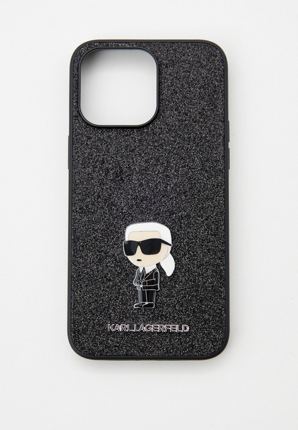 Karl Lagerfeld Чехол для iPhone - 15 Pro Max, с покрытием Fixed Glitters - фото 1