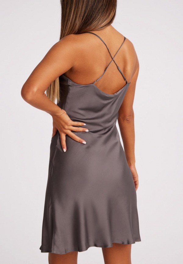 Платье My Modus Fashion, цвет: серый, MP002XW14RV0 — купить в интернет ...