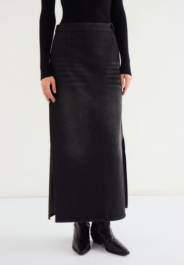 Vittoria Vicci Юбка джинсовая - фото 1