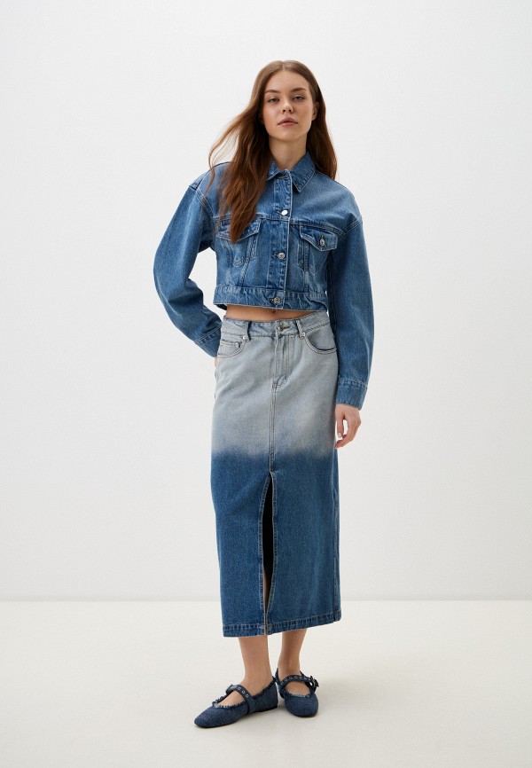 Zarina Юбка джинсовая - фото 2