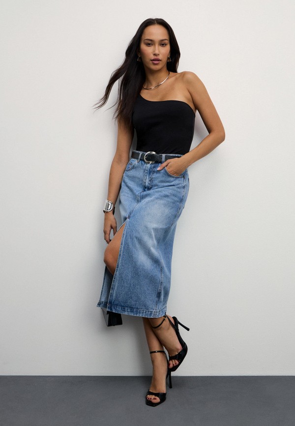 Zarina Юбка джинсовая - фото 2