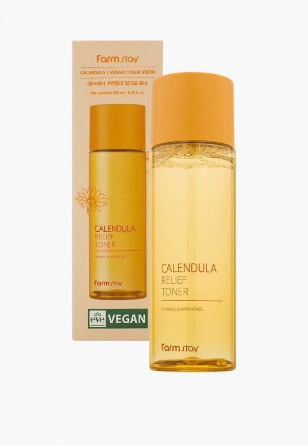 Farmstay Тонер для лица - Успокаивающий с экстрактом календулы, 200 мл - фото 2