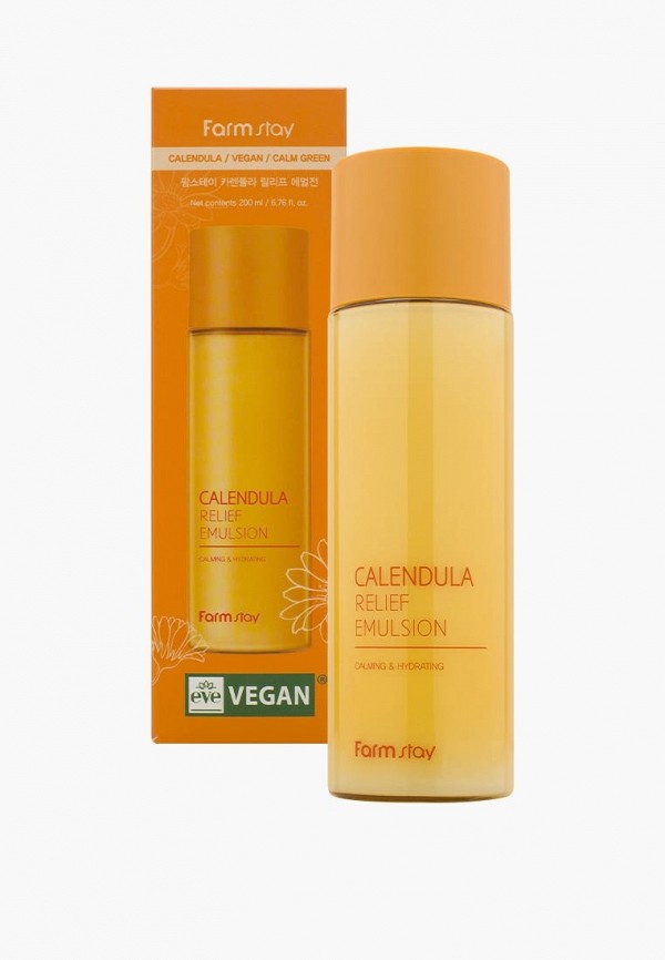 Farmstay Эмульсия для лица - Успокаивающая с экстрактом календулы, 200 мл - фото 2